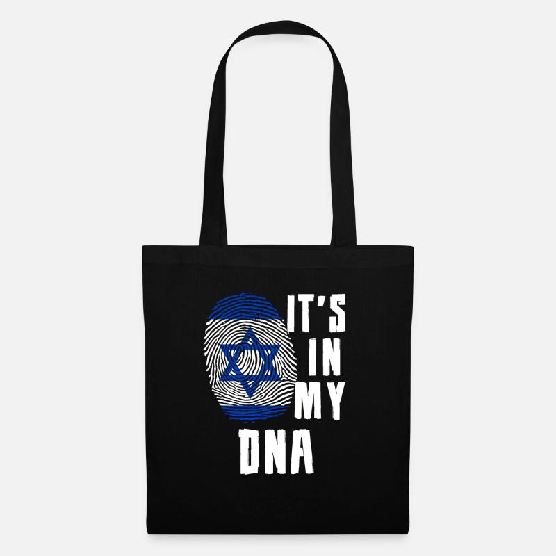 Israel - Stoffbeutel - Schwarz