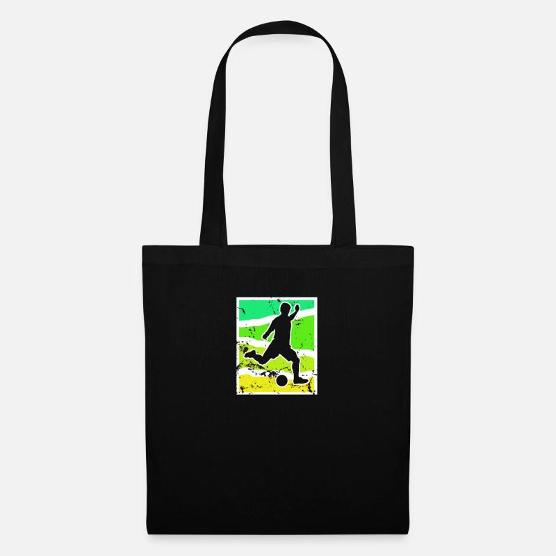 Fußball - Stoffbeutel - Schwarz
