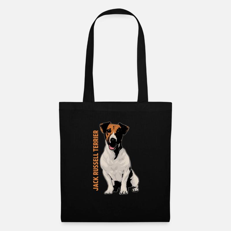 Jack Russell Terrier - Tote Bag - black