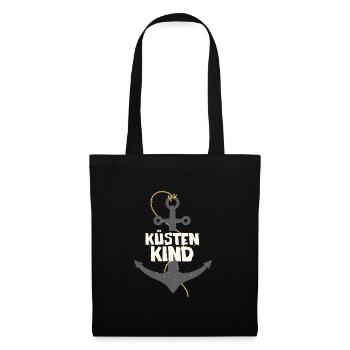 Coastal Anchor North German Maritime - Tote Bag - black - Front