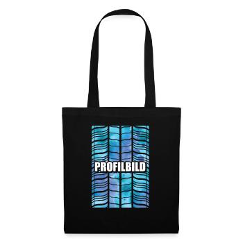 Profile Picture Tire Wortwitz Profile Gift Idea - Tote Bag - black - Front