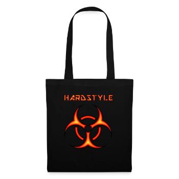 Hardstyle - Party Festival Event Shirt - Tote Bag - black - Front