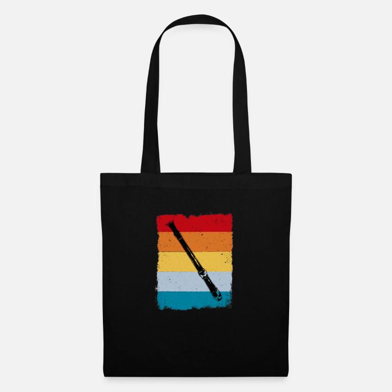 Retro recorder - Tote Bag - black