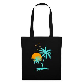Miami Beach - Tote Bag - black - Front