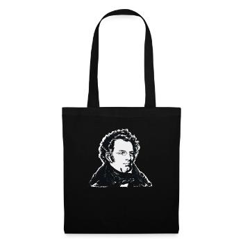 Franz Schubert Classical Music Composer Gift - Tote Bag - black - Front