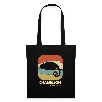 Chamaleon - Sac en tissu - noir - Devant