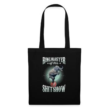 Ringmaster of the Shitshow Design for Chaos Manage - Sac en tissu - noir - Devant