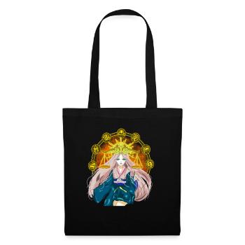 Anime Princess Magical Celestial Manga Girl - Tote Bag - black - Front