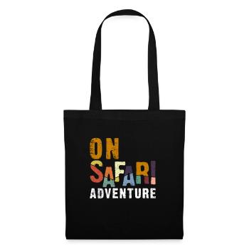 safari - Sac en tissu - noir - Devant