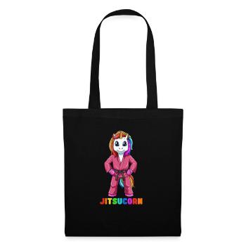 Sueßes Licorne - BJJ Jiu-Jitsu, Grappling et MMA - Sac en tissu - noir - Devant