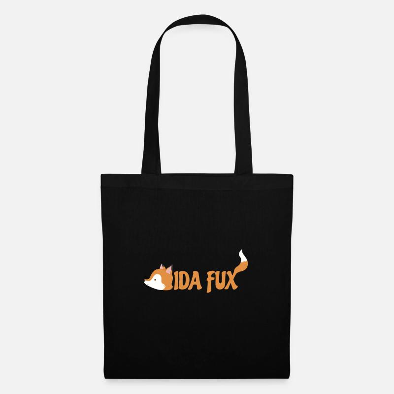 Oida Fux - Stoffbeutel - Schwarz