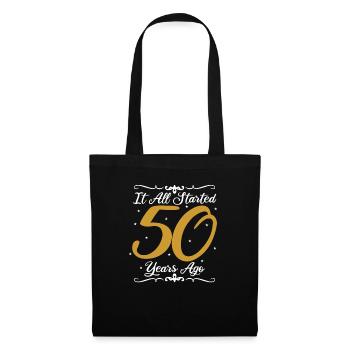 It All Started 50 Years Ago - Tote Bag - black - Front