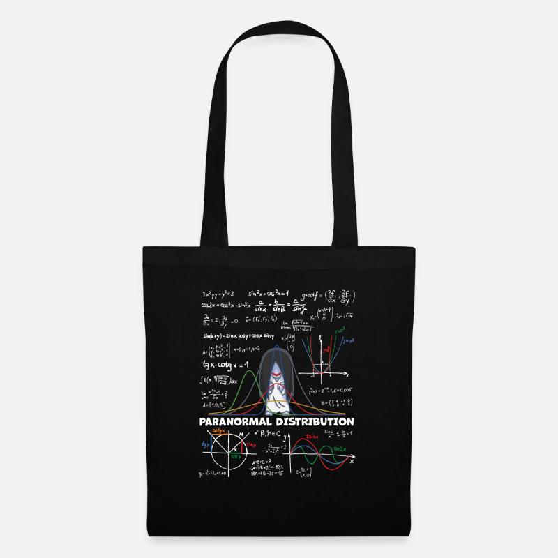 Cadeau de maths pour enseignants Probability Pun - Sac en tissu - noir