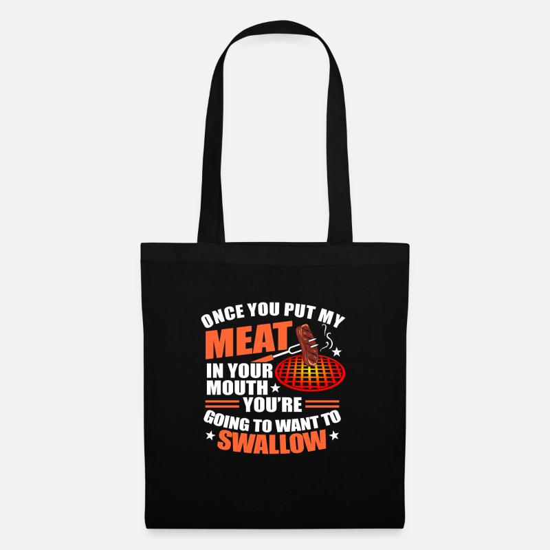 Fleisch - Stoffbeutel - Schwarz