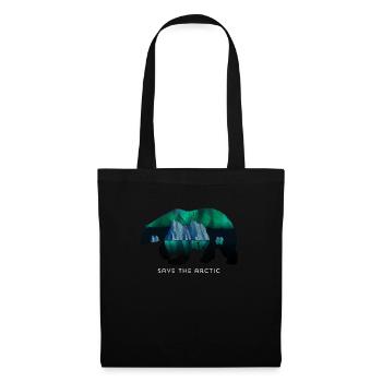 Sauvez l'Arctique - Sac en tissu - noir - Devant