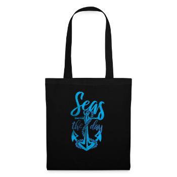 Ancre - Mers le jour - Sac en tissu - noir - Devant