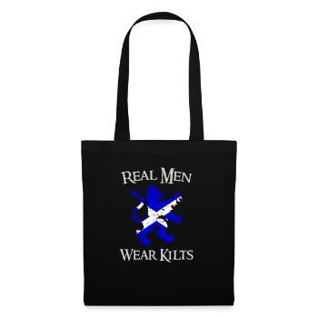Proverbes Ecosse pour hommes et pères - Sac en tissu - noir - Devant