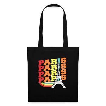 Paris - Tote Bag - black - Front