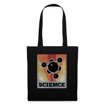 Science - Atom - Tote Bag - black - Front