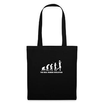 Basketball hoop evolution gift - Tote Bag - black - Front