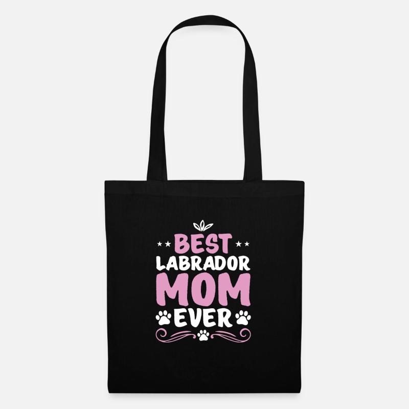 Labrador - Sac en tissu - noir