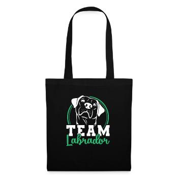 Labrador - Sac en tissu - noir - Devant