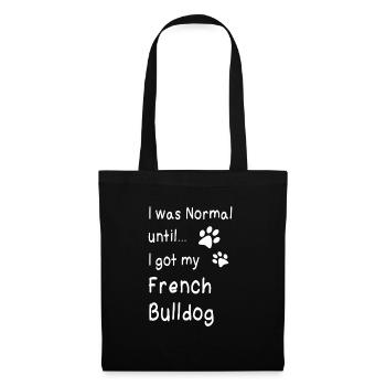 French bulldog - Tote Bag - black - Front