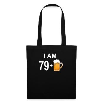80th birthday - Tote Bag - black - Front