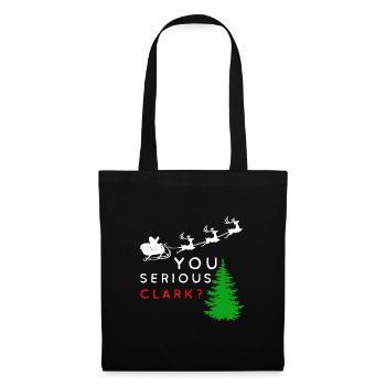 Meilleures ventes Êtes-vous sérieux Clark Noël - Sac en tissu - noir - Devant