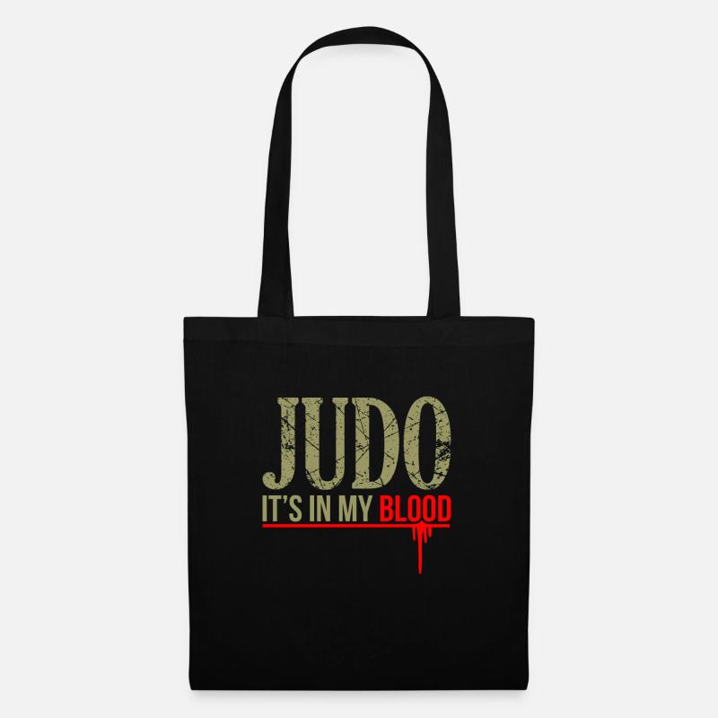 Judo - Stoffbeutel - Schwarz