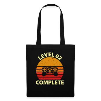 Level 2 Complete Vintage Tee Celebrate 2nd Wed - Sac en tissu - noir - Devant