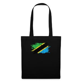 Tanzanie - Sac en tissu - noir - Devant