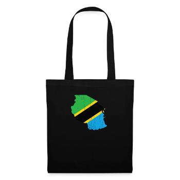 Tanzanie - Sac en tissu - noir - Devant