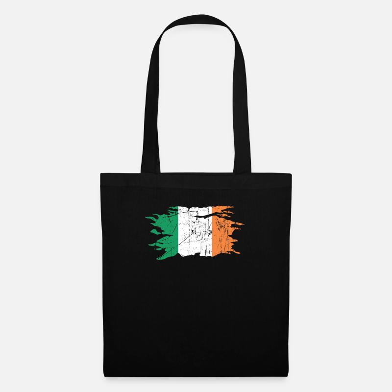 Irland - Stoffbeutel - Schwarz