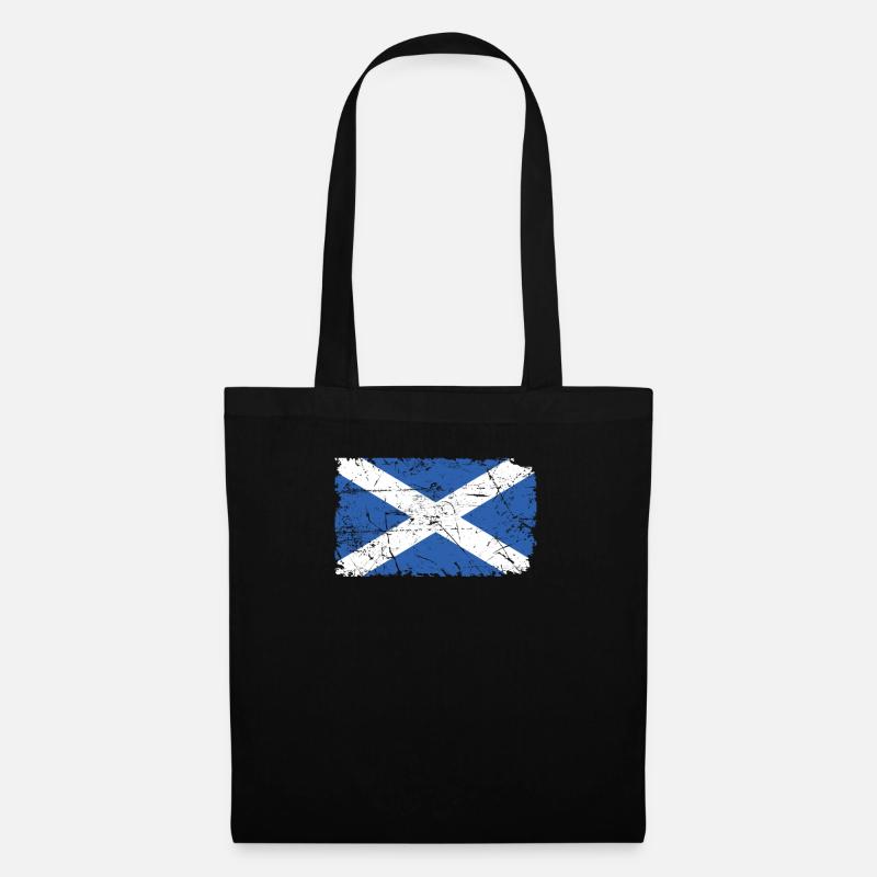 Écosse - Sac en tissu - noir