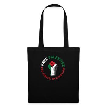 Intifada palestine gratuite - Sac en tissu - noir - Devant
