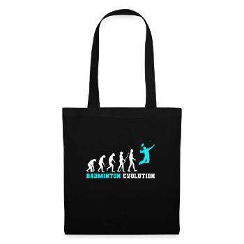 Badminton Evolution - Stoffbeutel - Schwarz - Vorne