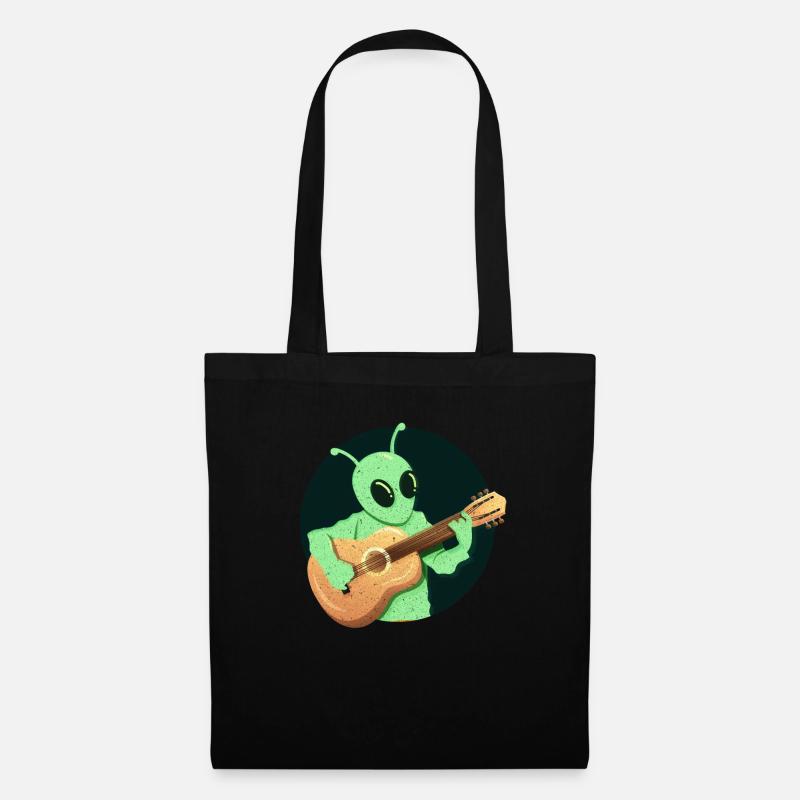 Gitarre - Stoffbeutel - Schwarz