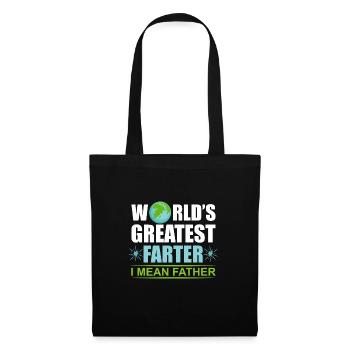 Le plus grand fœtus du monde, je voulais un cadeau père-père - Sac en tissu - noir - Devant