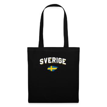 Suède - Sac en tissu - noir - Devant
