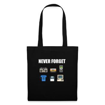 80s 90s 80s 90s - Tote Bag - black - Front