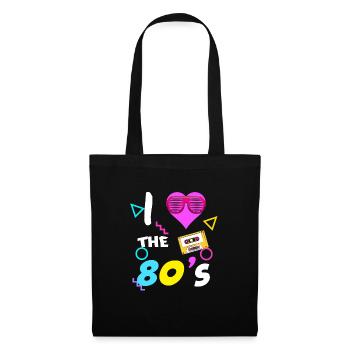 80s 90s 80s 90s - Tote Bag - black - Front