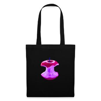 Pink apple - Tote Bag - black - Front