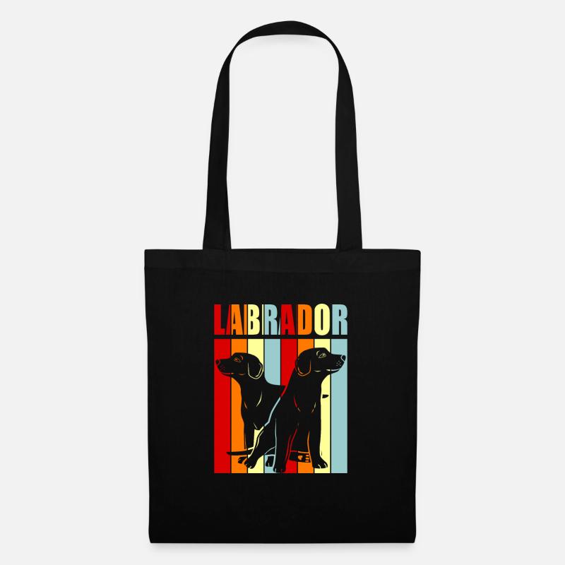 Labrador - Tote Bag - black
