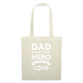 Dad Son's First Hero daughter's First Love - Tote Bag - nature - Front