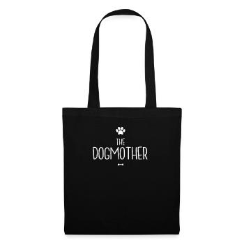 0001s 0019 Vector Smart ObjectThe dogmother funny - Tote Bag - black - Front