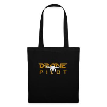 Drone Life Tee Pilot Tee Quadcopter Gift - Tote Bag - black - Front