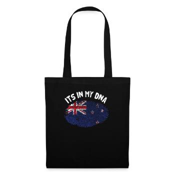 nouvelle-Zélande - Sac en tissu - noir - Devant