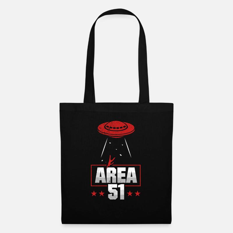Area 51 - Stoffbeutel - Schwarz