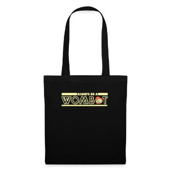Wombat2 02 01 - Tote Bag - black - Front